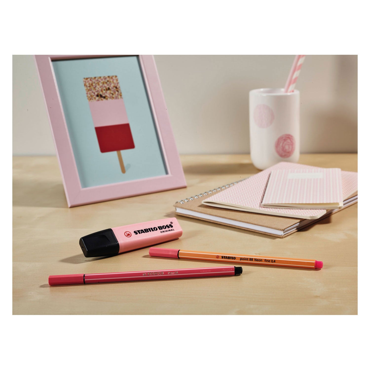 Stabilo tekstmarkers original multi kleur 6 stuks