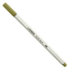 Stabilo pen 68 brush - viltstift - modder groen (37)