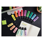 Stabilo boss original pastel - markeerstift - set 4 stuks