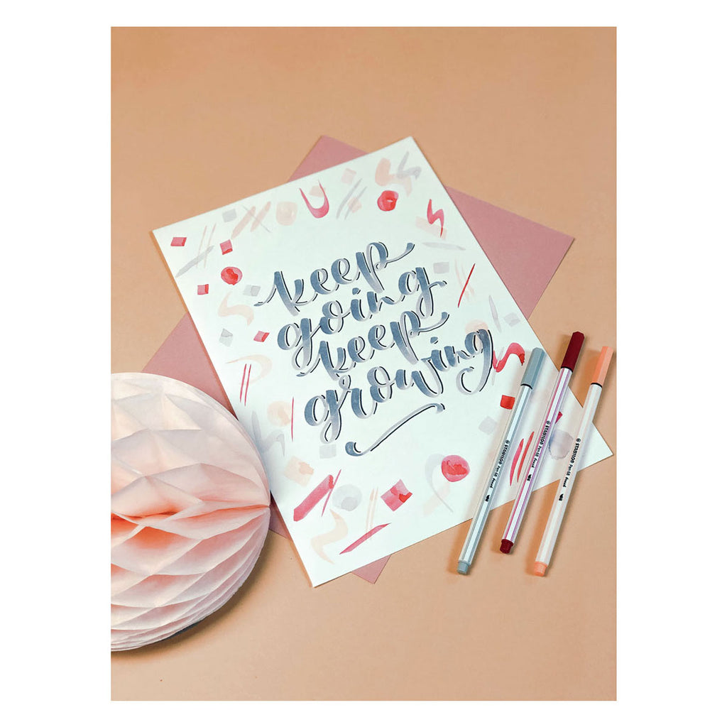 Stabilo pen 68 brush - viltstift - arty - set met 30 stuks
