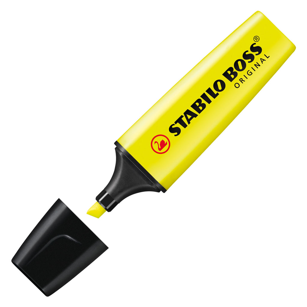 Stabilo boss original - markeerstift - set met 4 stuks