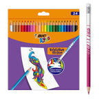 Bic kids evolution uitgumbare kleurpotloden, 24st.