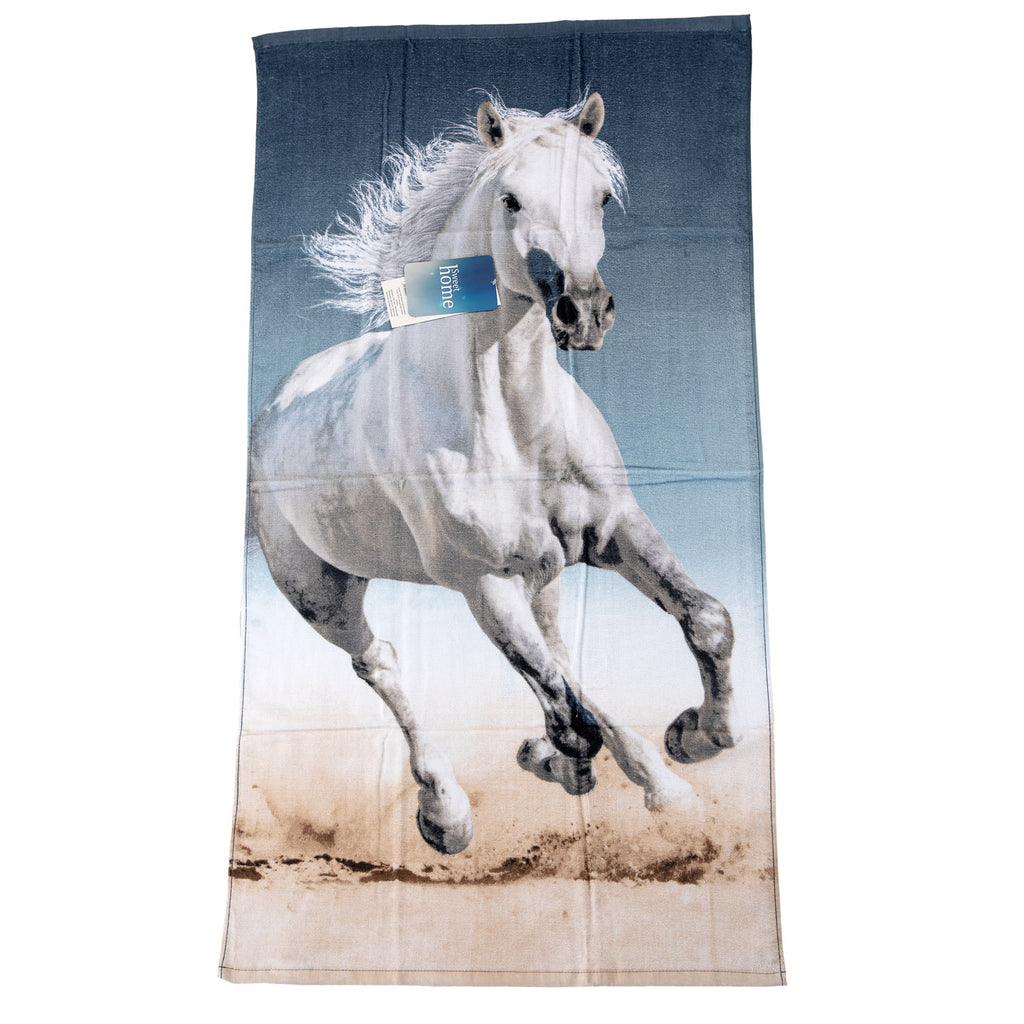 Strandlaken paard, 70x140cm