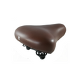 Selle comfort zadel city foam budget donkerbruin, inclusief strop