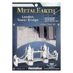 Eureka metal earth london tower bridge zilver editie