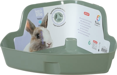 zolux neolife hoektoilet konijn groen