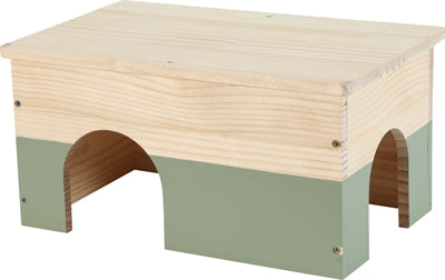 zolux neolife houten huisje konijn groen