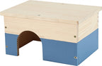 zolux neolife houten huisje cavia blauw