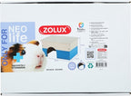 zolux neolife houten huisje cavia blauw