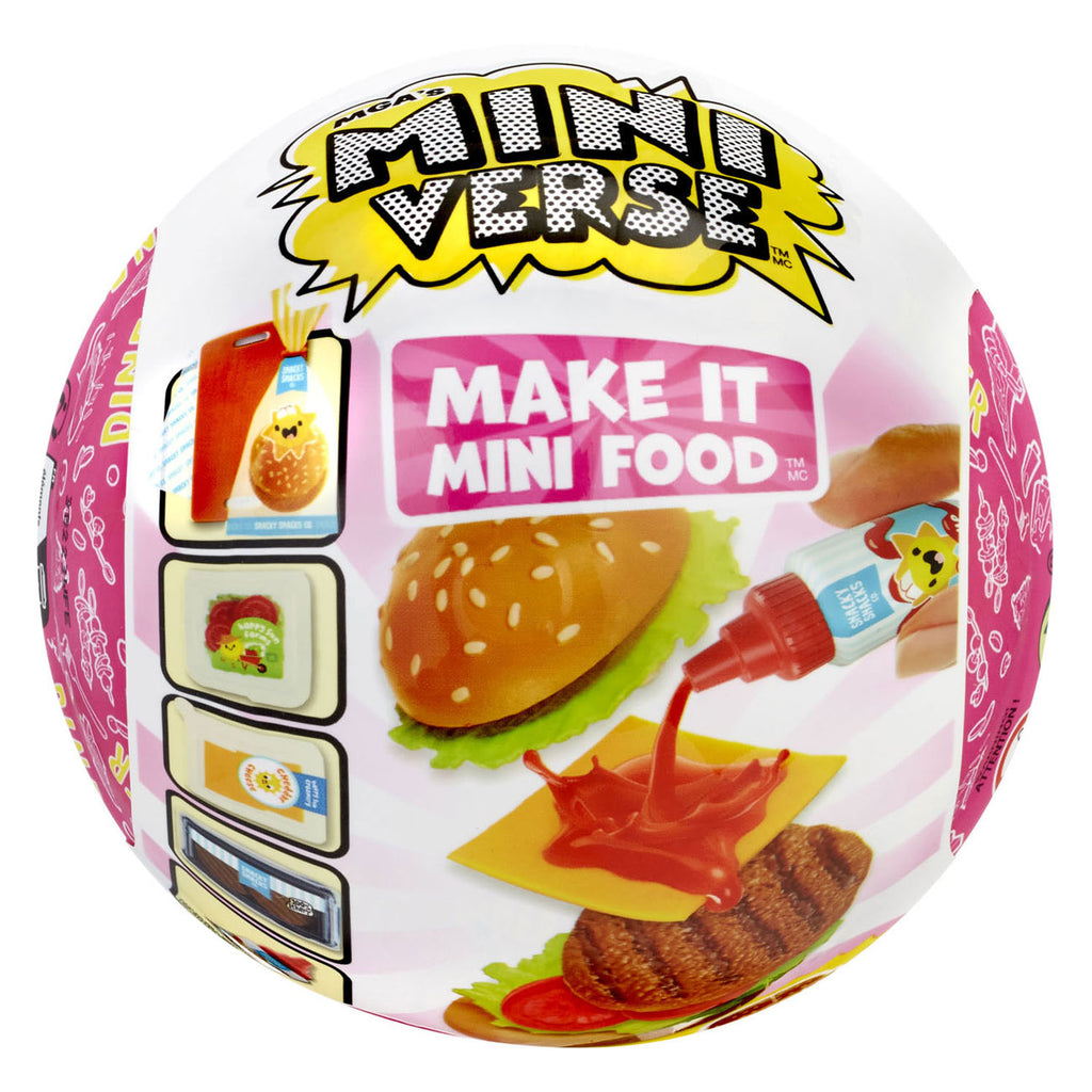 Mga entertainment mga's miniverse- make it mini foods: diner series 3b