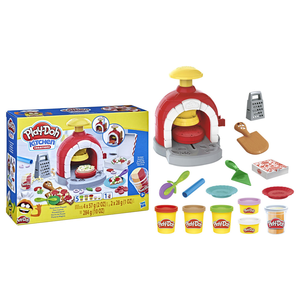 Play-doh hasbro pizza oven speelset