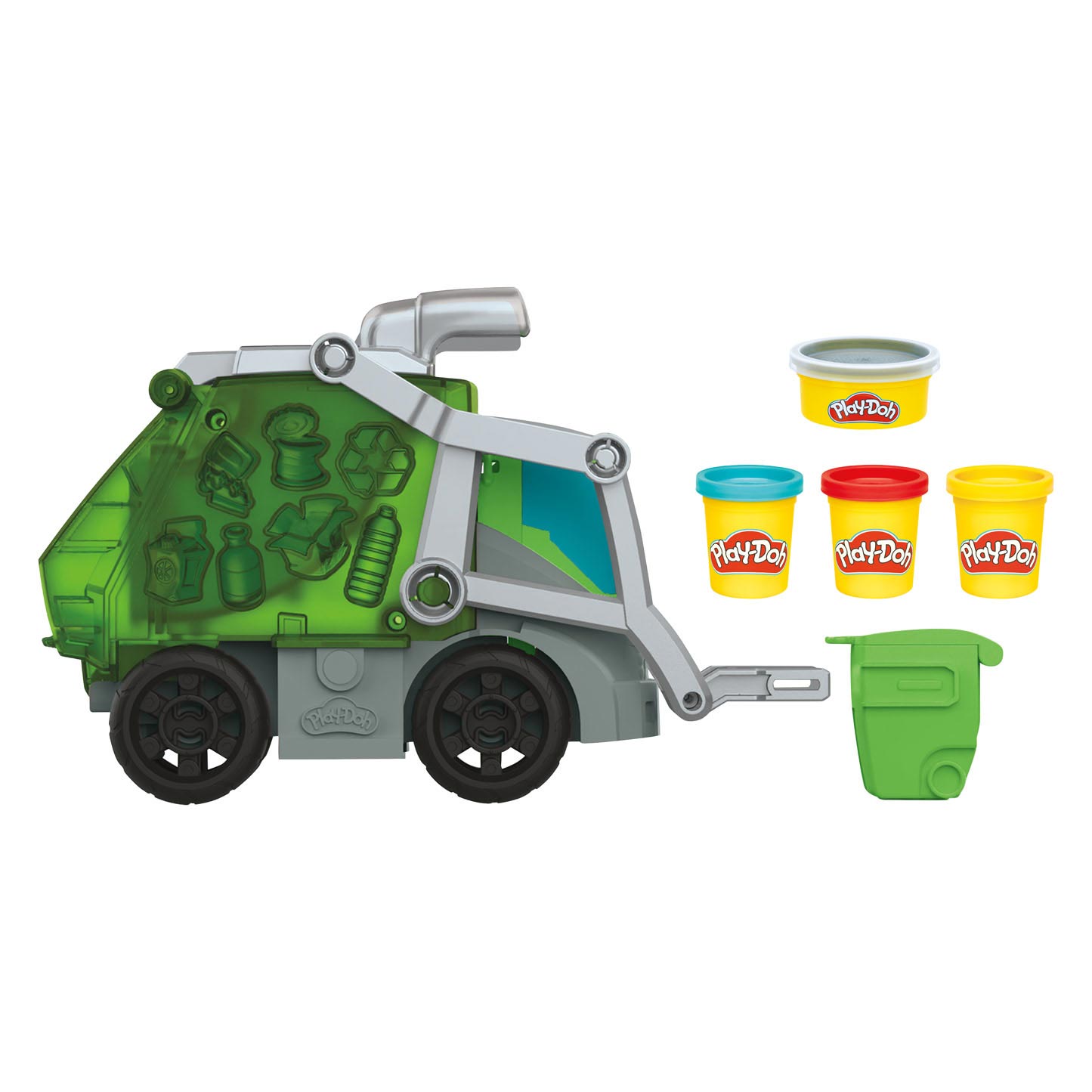 Play-doh dumpin fun 2-in-1 vuilniswagen