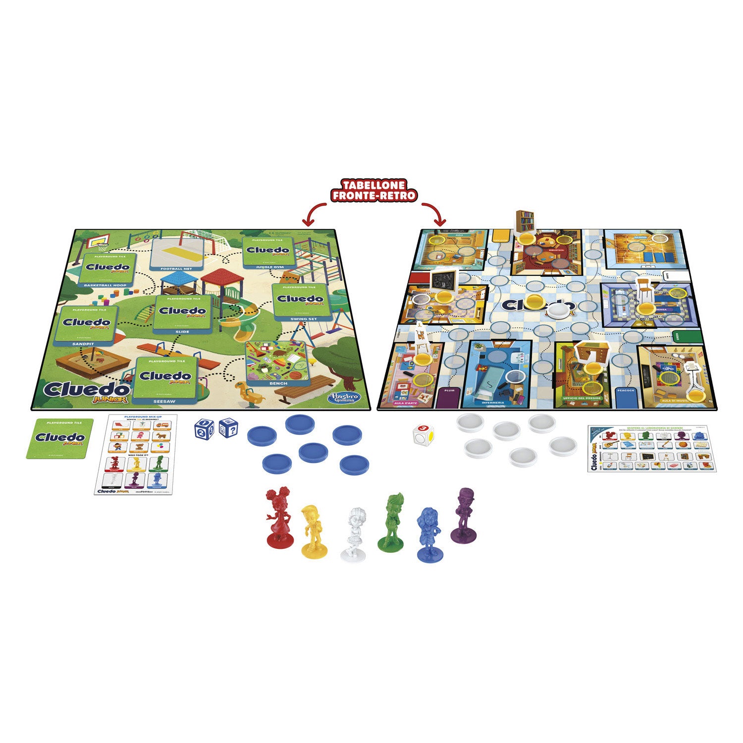 Hasbro cluedo junior bordspel