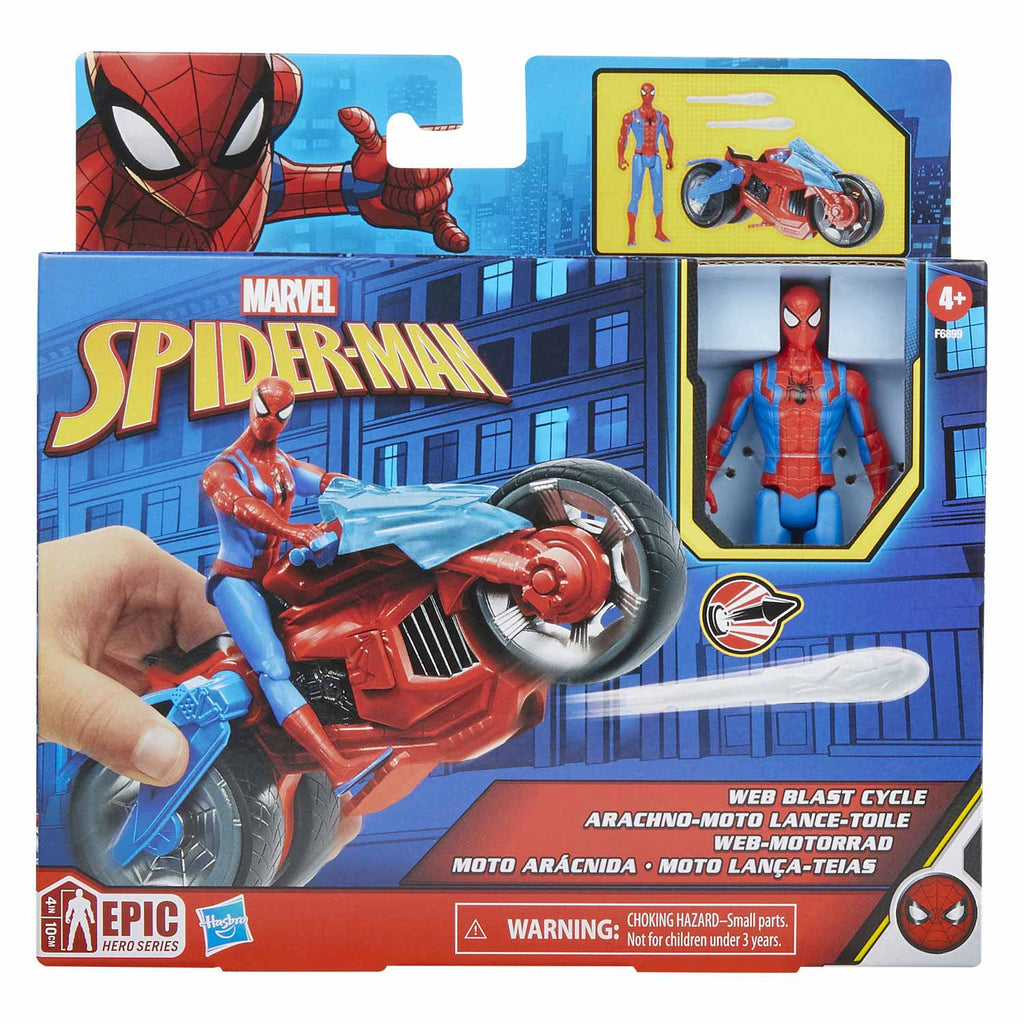 Hasbro Spider-Man Blast Cycle Actiefiguur