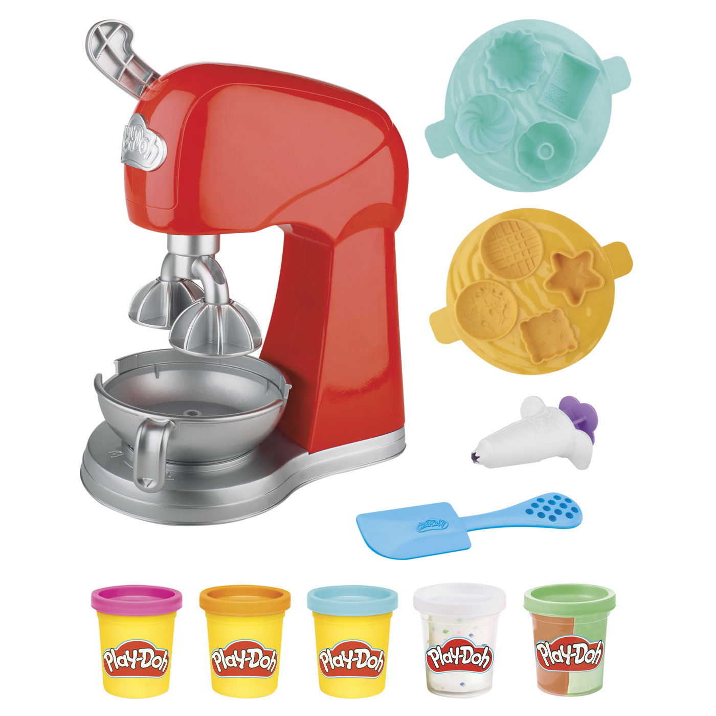 Play-doh magische mixer klei speelset - 5 kleipotjes