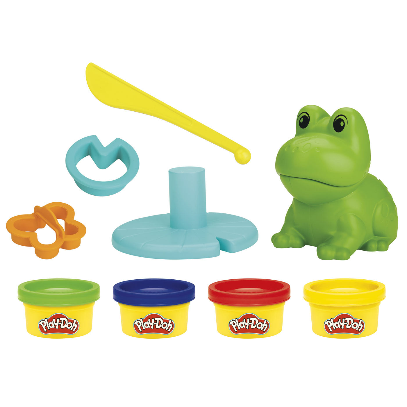 Play-doh kikker en kleuren starter set