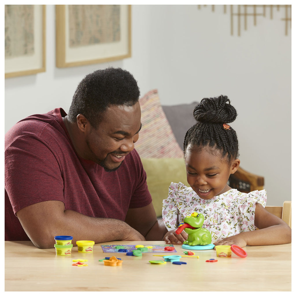 Play-doh kikker en kleuren starter set
