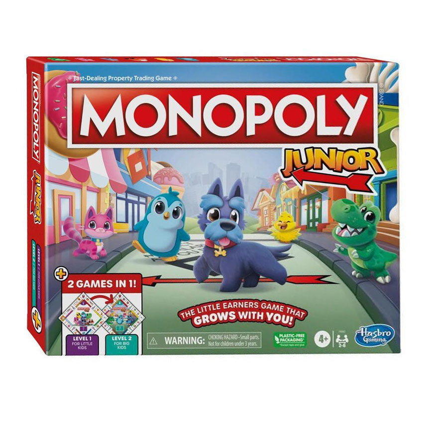 Hasbro monopoly junior 2-in-1
