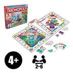 Hasbro monopoly junior 2-in-1