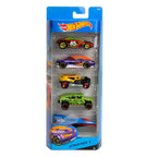 Mattel hot wheels car 5-pack