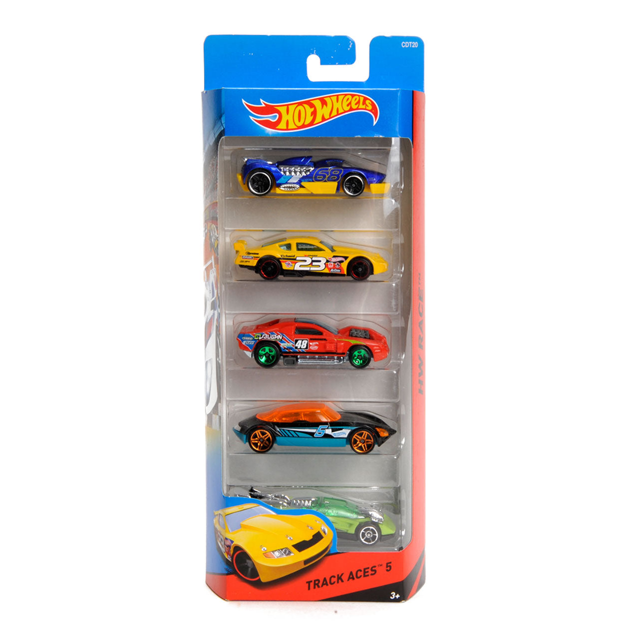 Mattel hot wheels car 5-pack