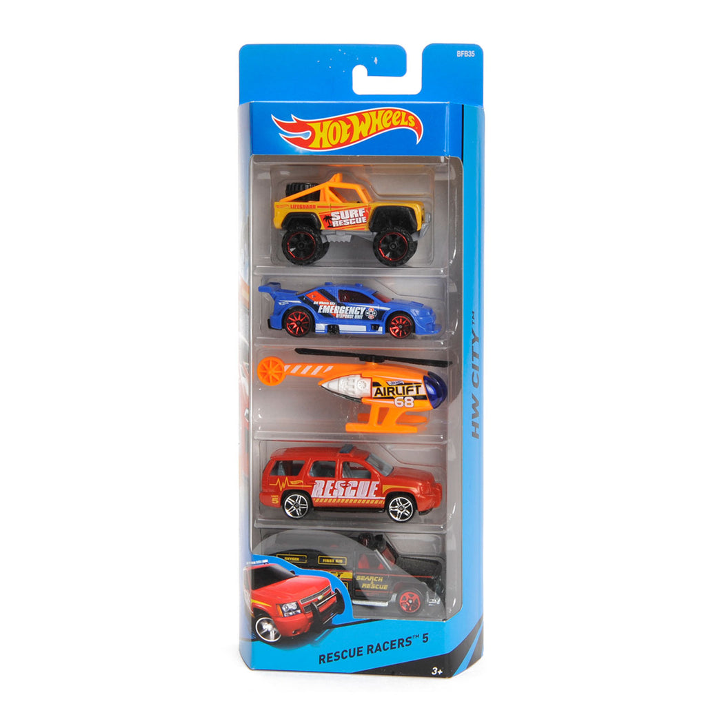 Mattel hot wheels car 5-pack