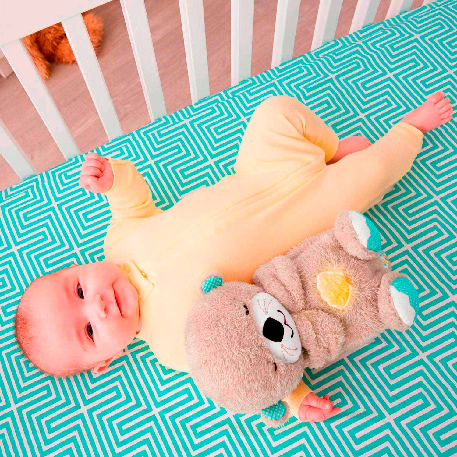 Mattel fisher price bedtijd otter knuffel met geluid