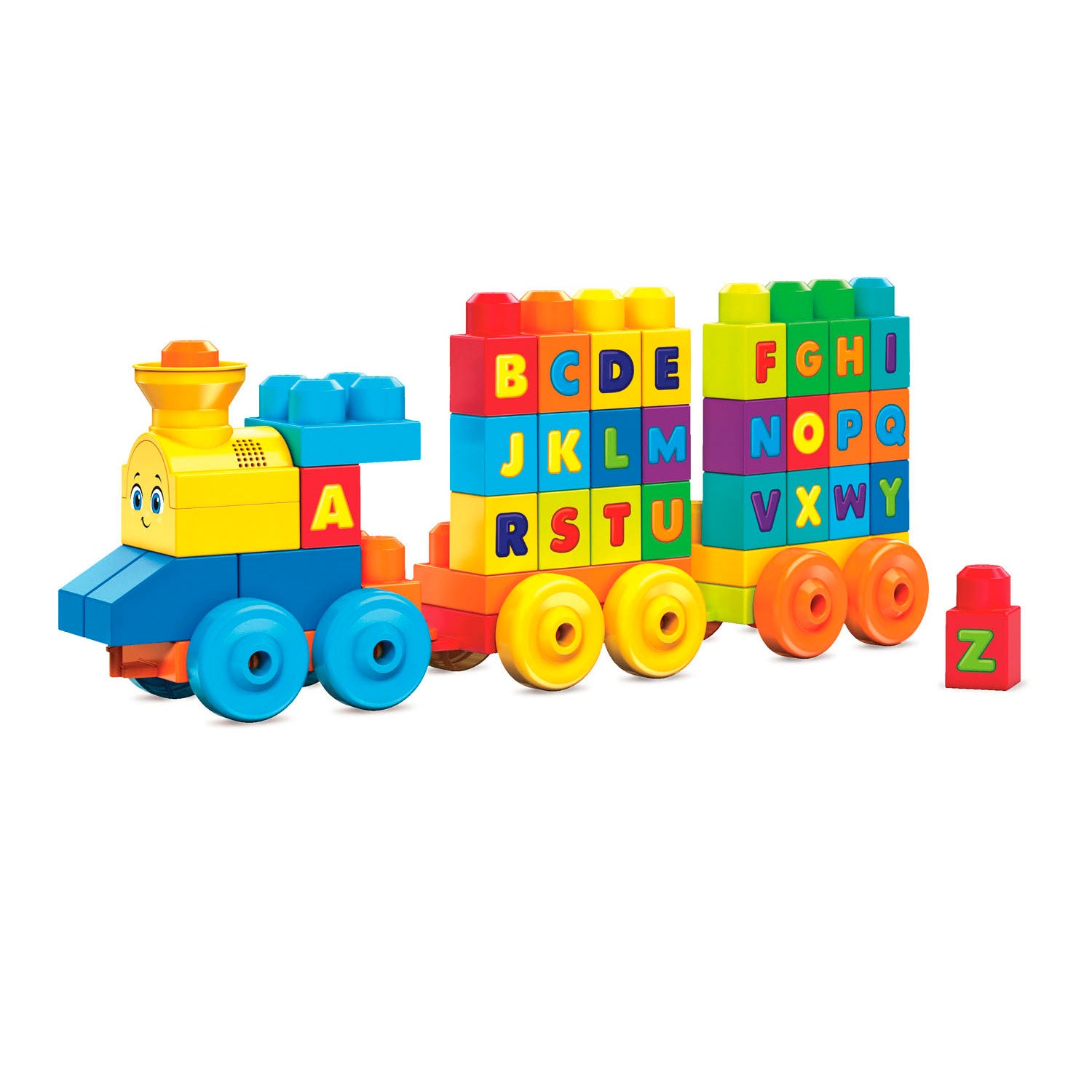 Mattel fisher price mega bloks - abc leren trein