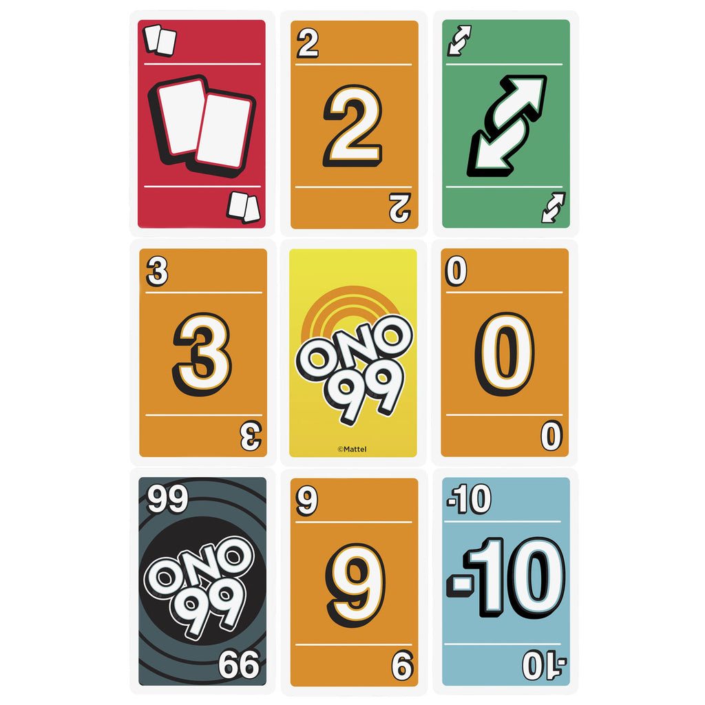 Mattel o'no 99 - kaartspel