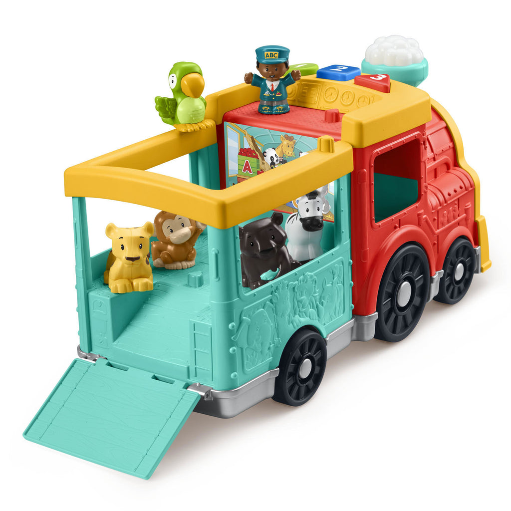 Fisher price fisher-price little people big abc animal train
