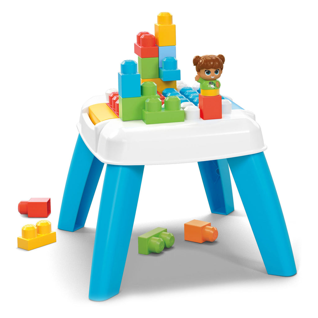 Mega bloks - build 'n tumble bouw tafel - 25dlg.