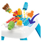 Mega bloks - build 'n tumble bouw tafel - 25dlg.