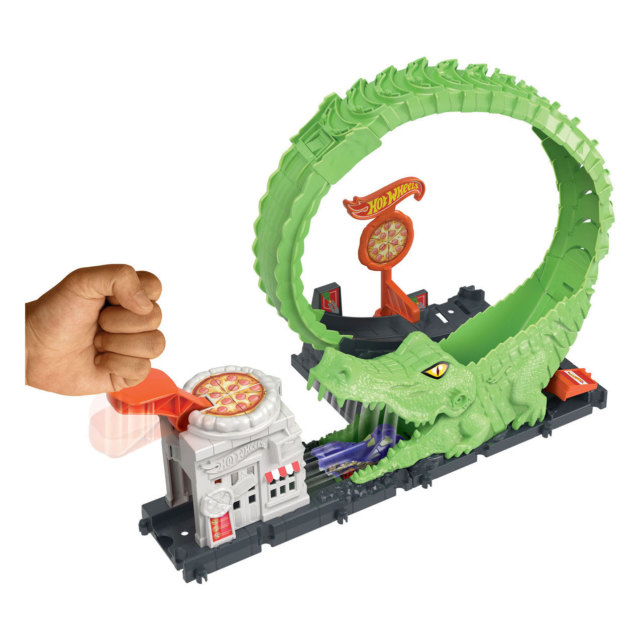 Ty hot wheels ci gator loop attack speelset