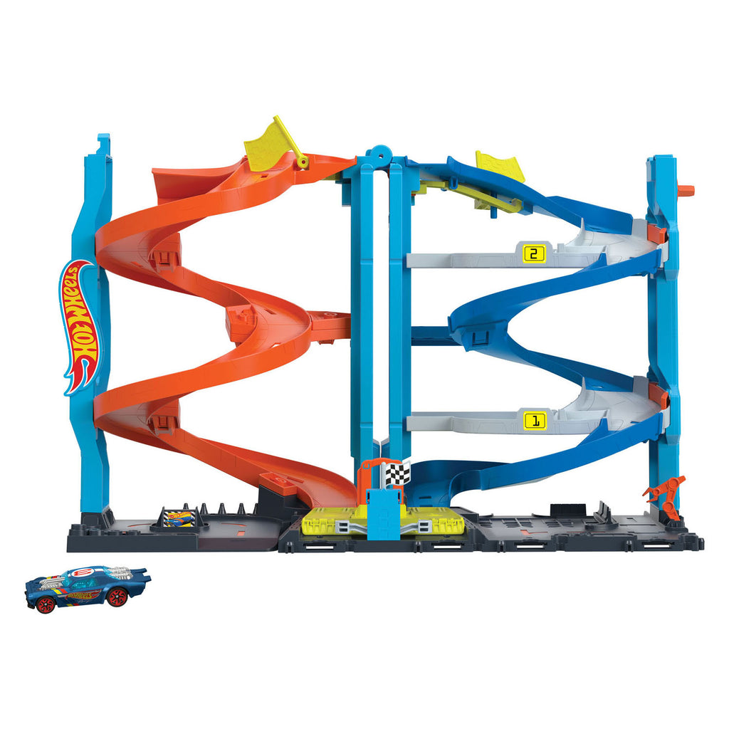Mattel hot wheels city transforming race tower