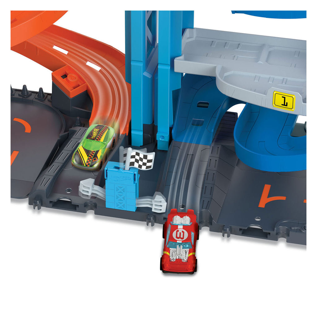 Mattel hot wheels city transforming race tower