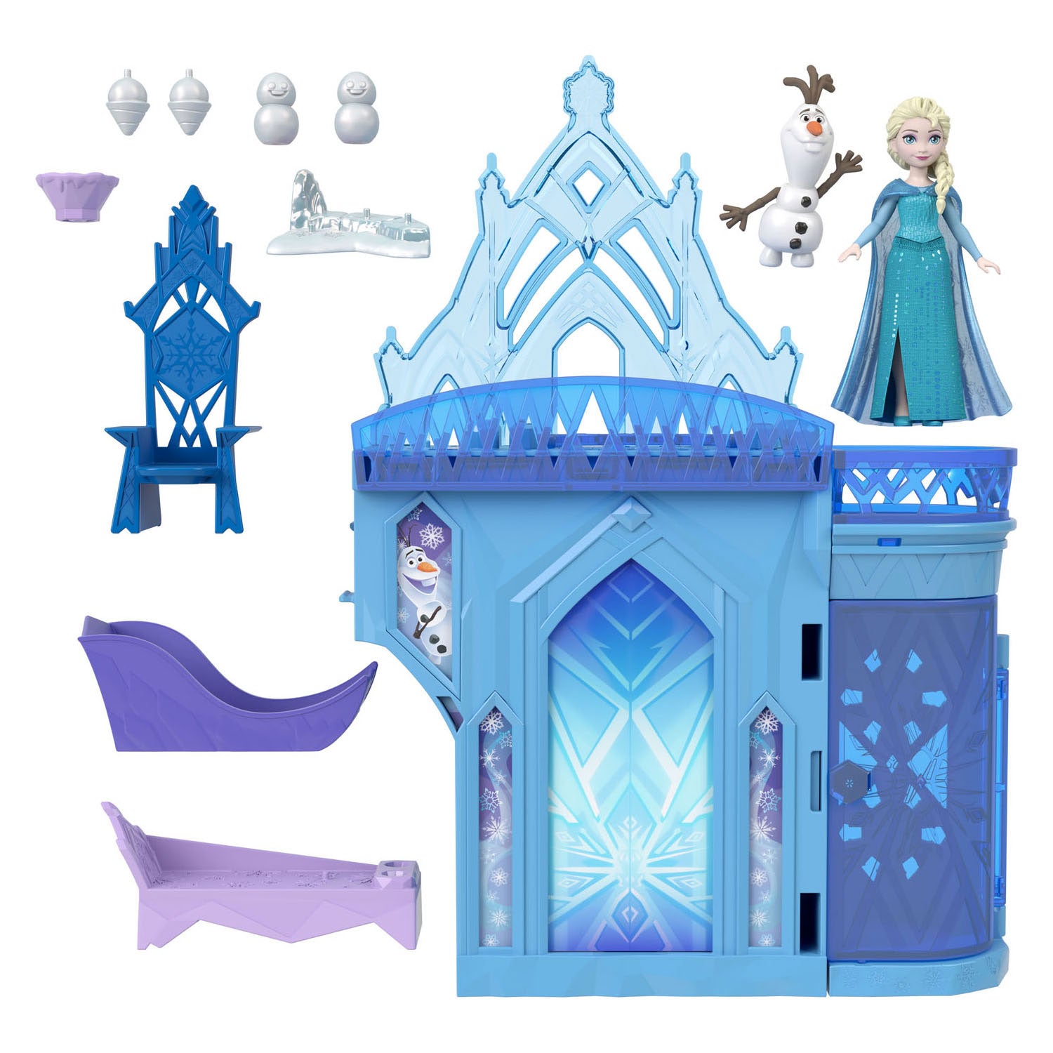 Mattel frozen small doll elsa speelset