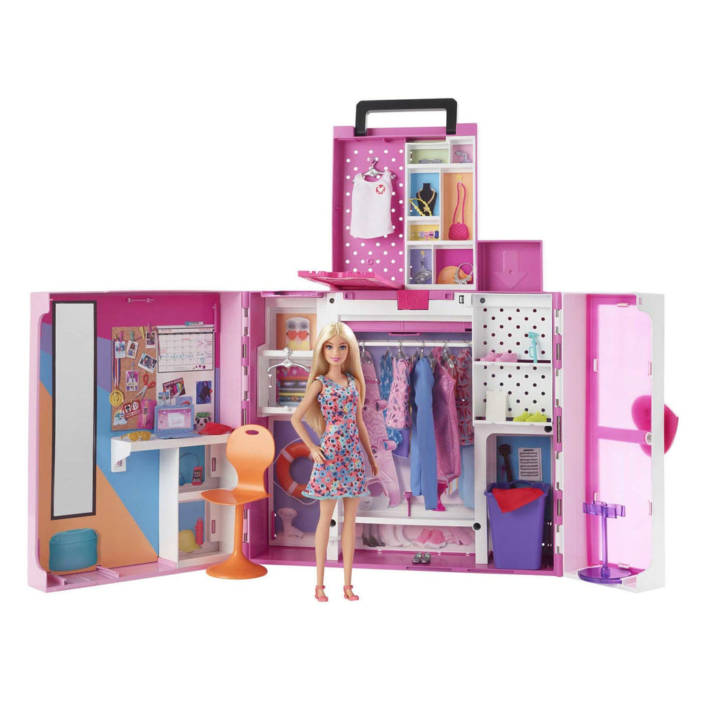 Barbie dream kledingkast 2.0 met pop