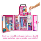 Barbie dream kledingkast 2.0 met pop