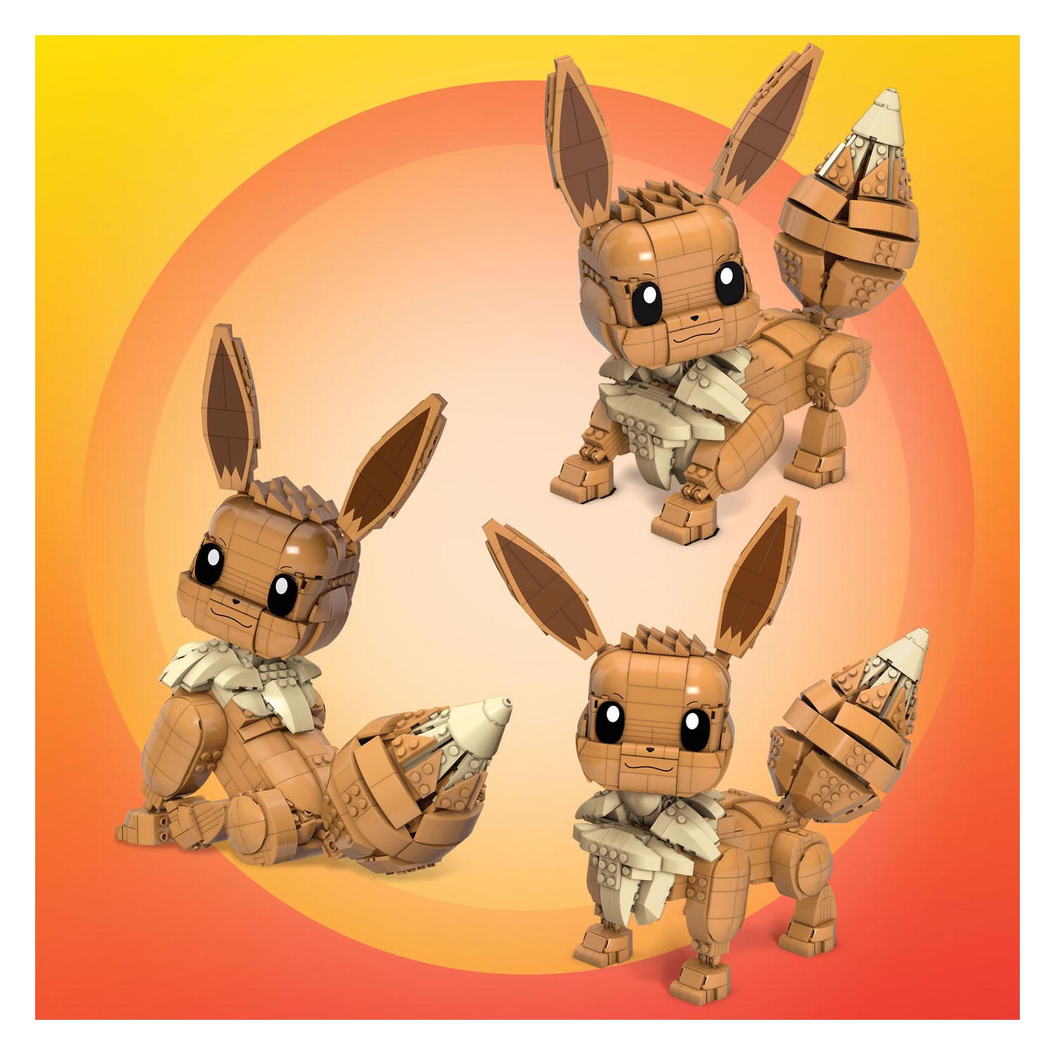Mega construx pokémon jumbo eevee
