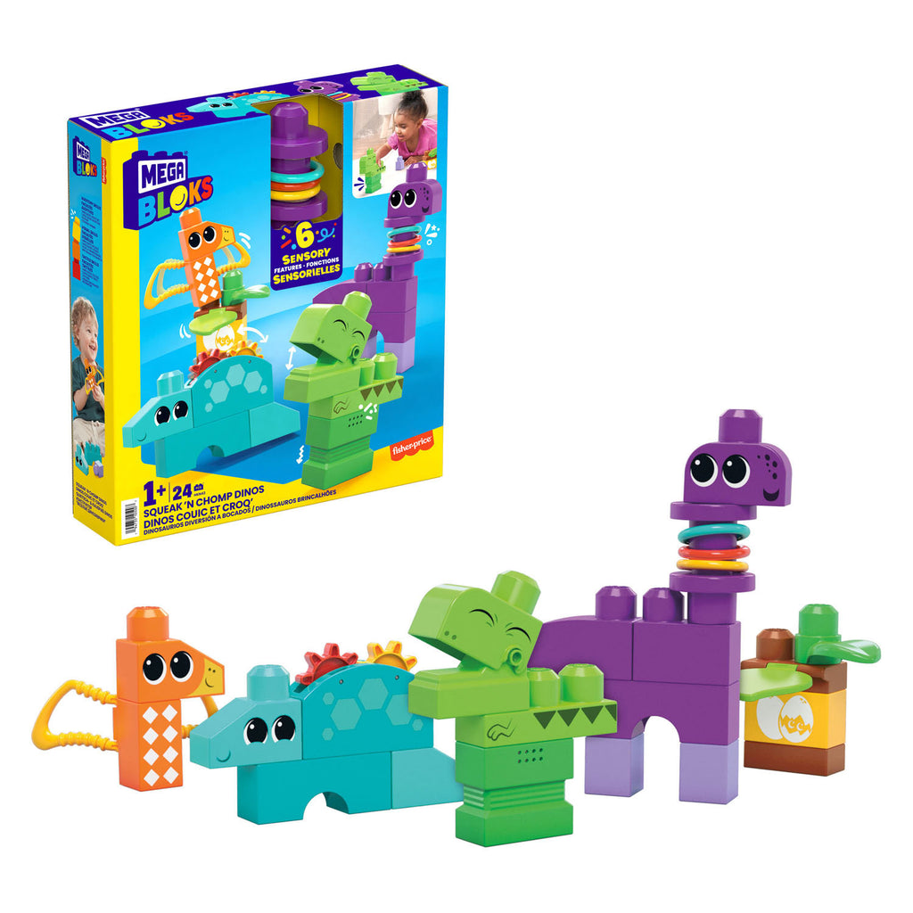 Mega bloks fisher price squek'n chomp
