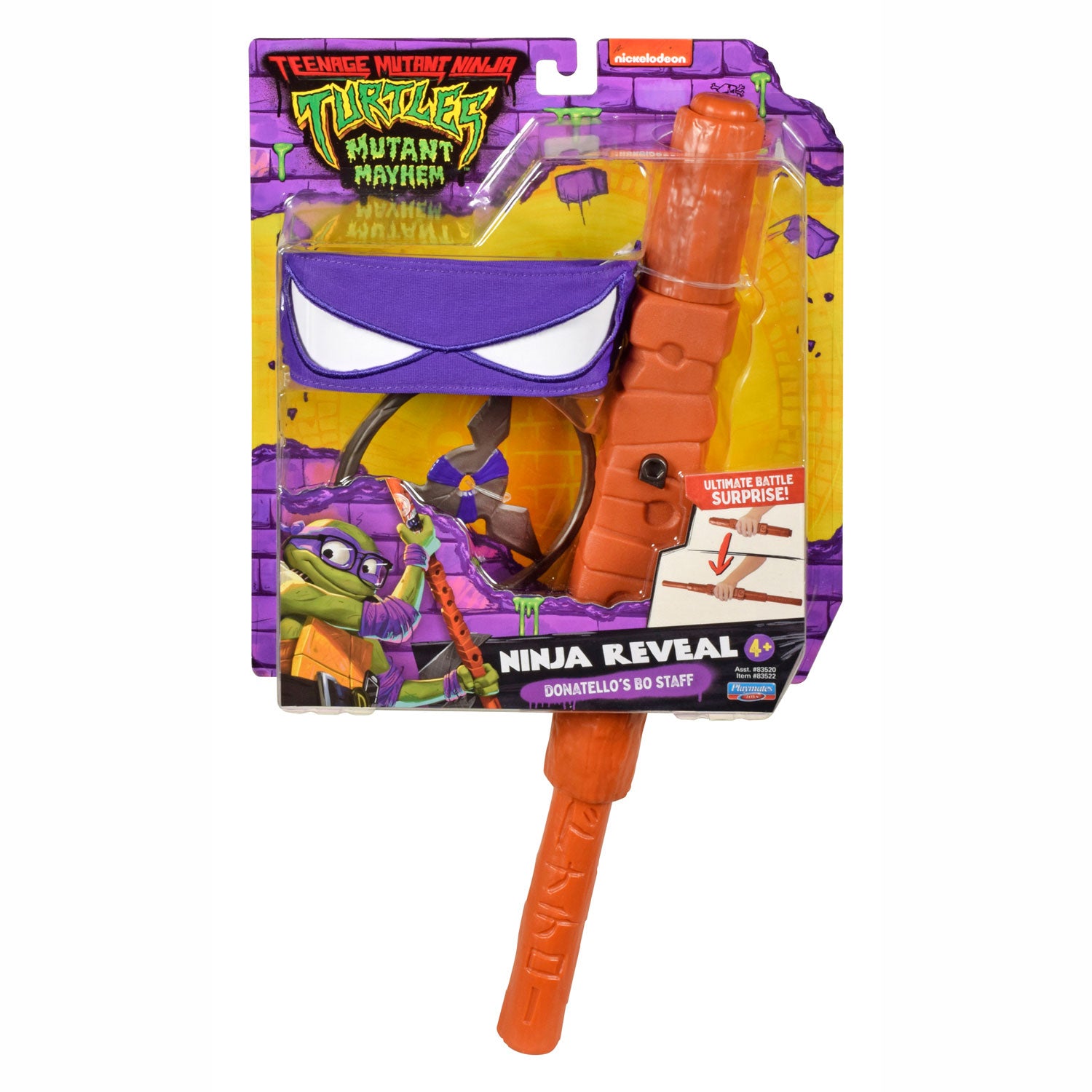 Ninja turtles movie donatello transforming bo staff