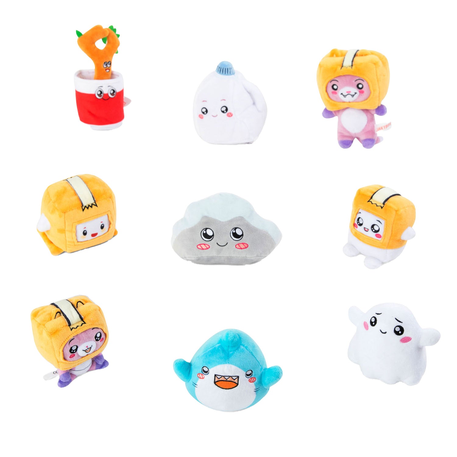 Lankybox 15 cm mini mytery pluche