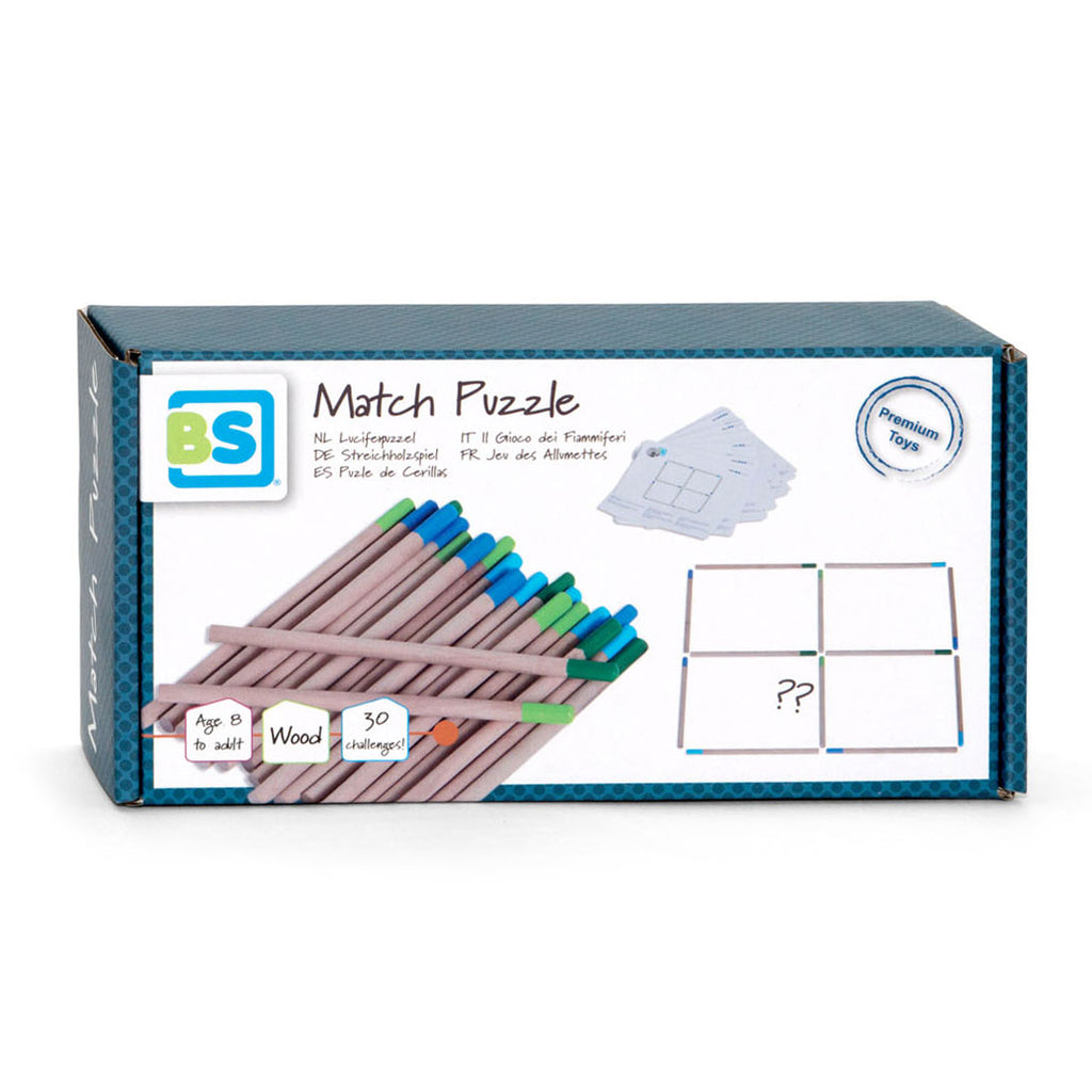 Bs toys luciferpuzzel hout - educatief kinderspel