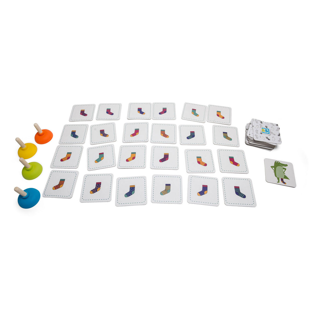Bs toys kroko's sok memo - kinderspel