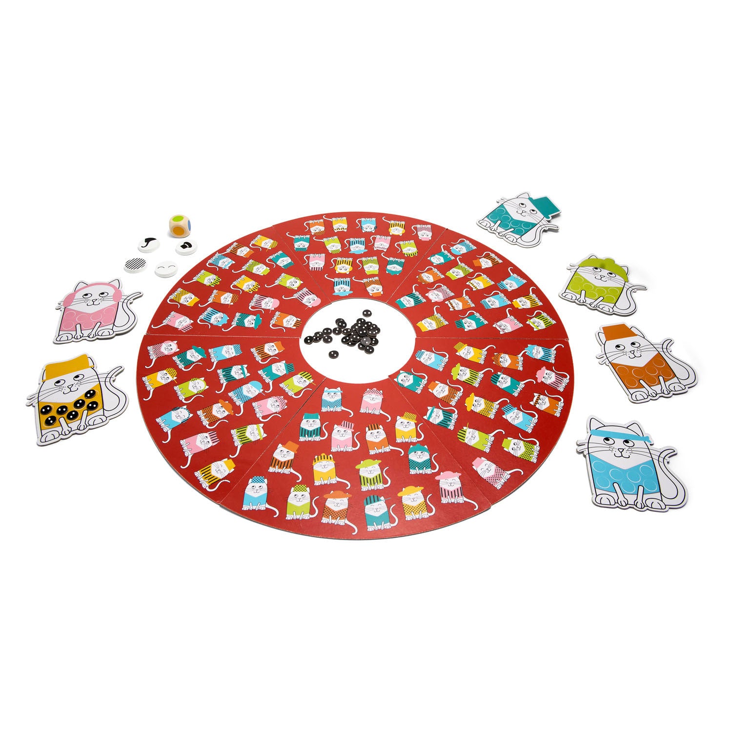 Bs toys poezen met hoeden - kinderspel