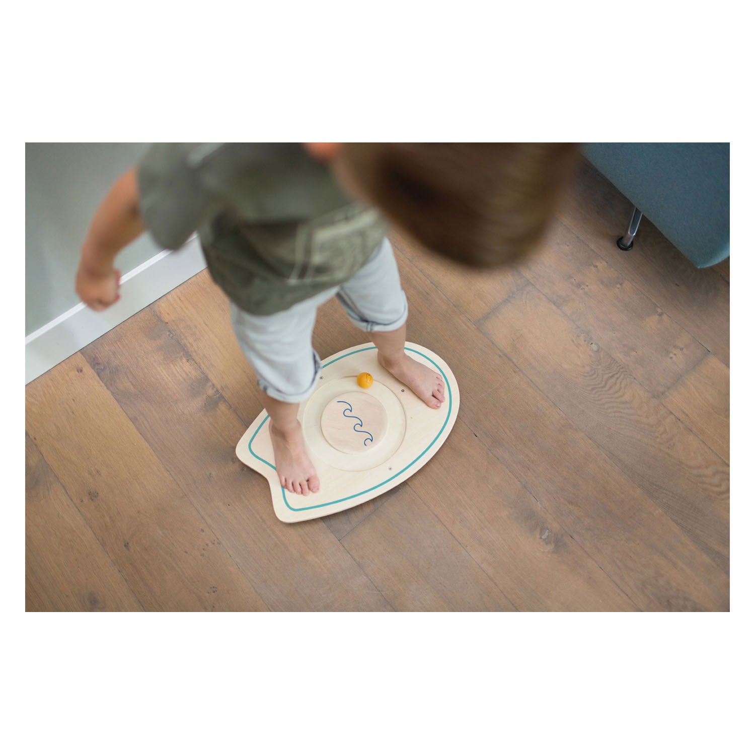 Bs toys balans surfboard hout - balansspel