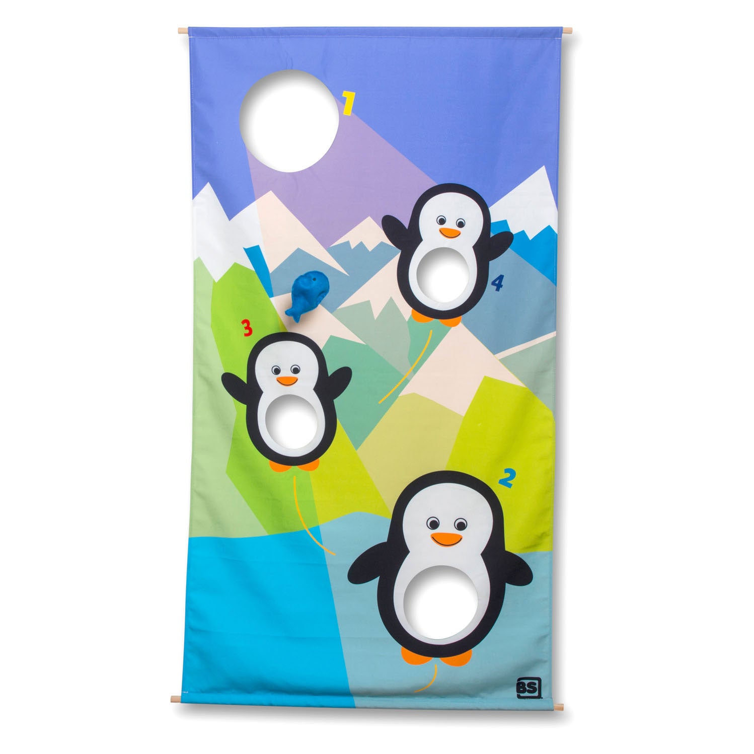 Bs toys voer de pinguins - werpspel