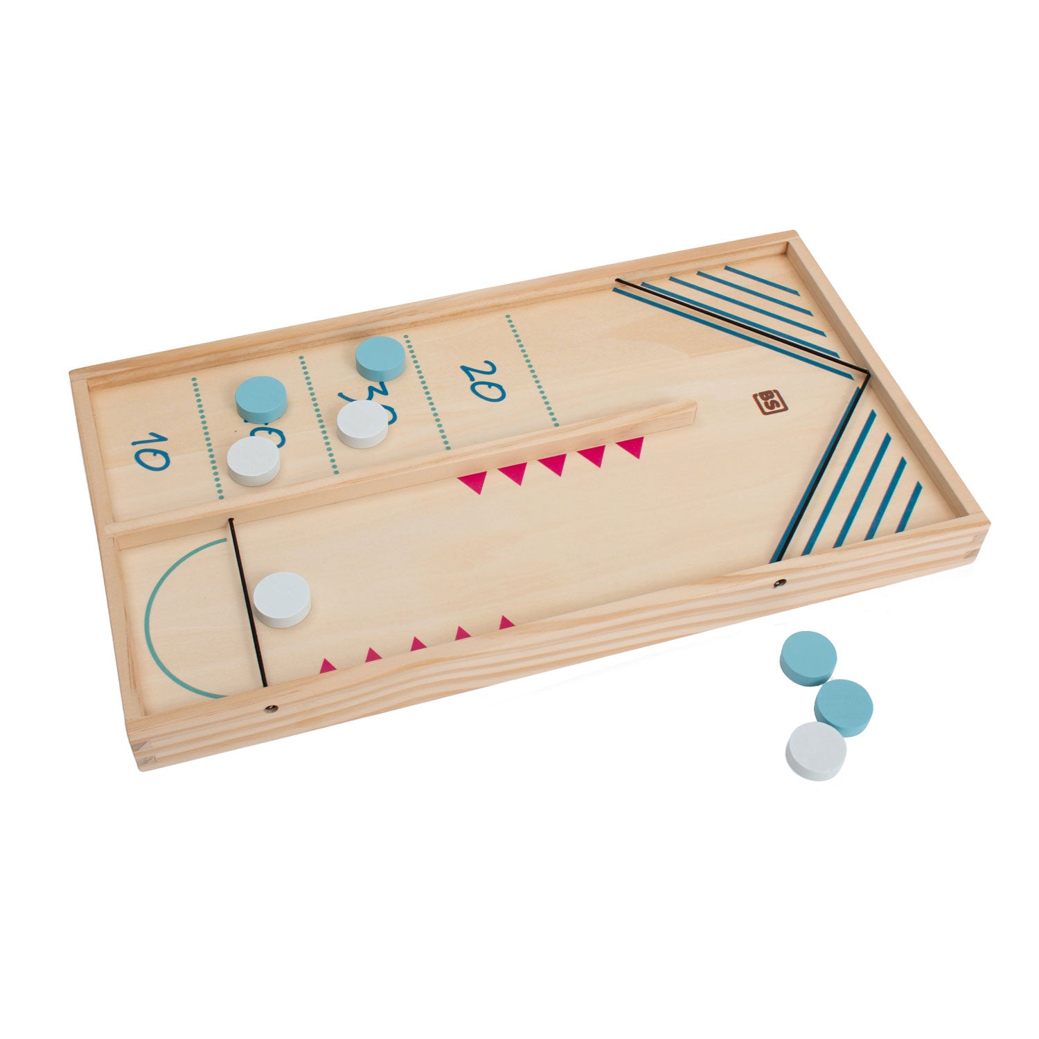 Bs toys - tafelhockey en slingpuck, 2in1