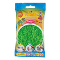 Hama strijkkralen 1000 stuks groen fluor