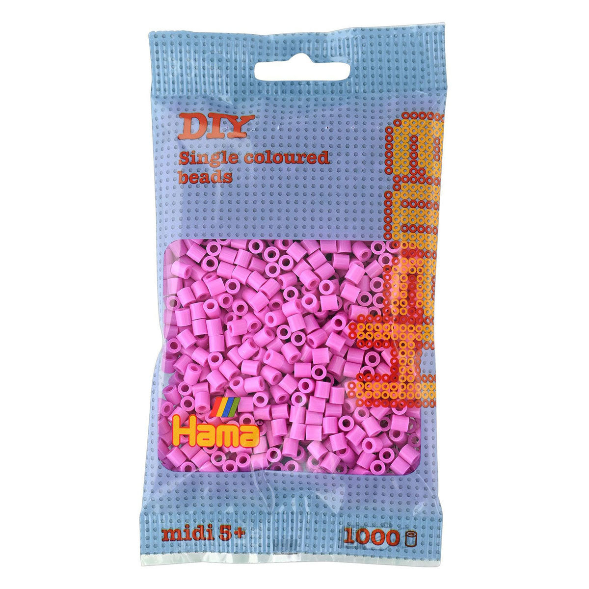 Hama strijkkralen roze 1000 stuks